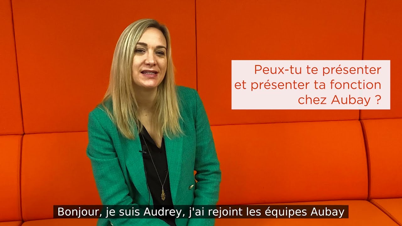 Audrey, Directrice des Ressources Humaines chez Aubay