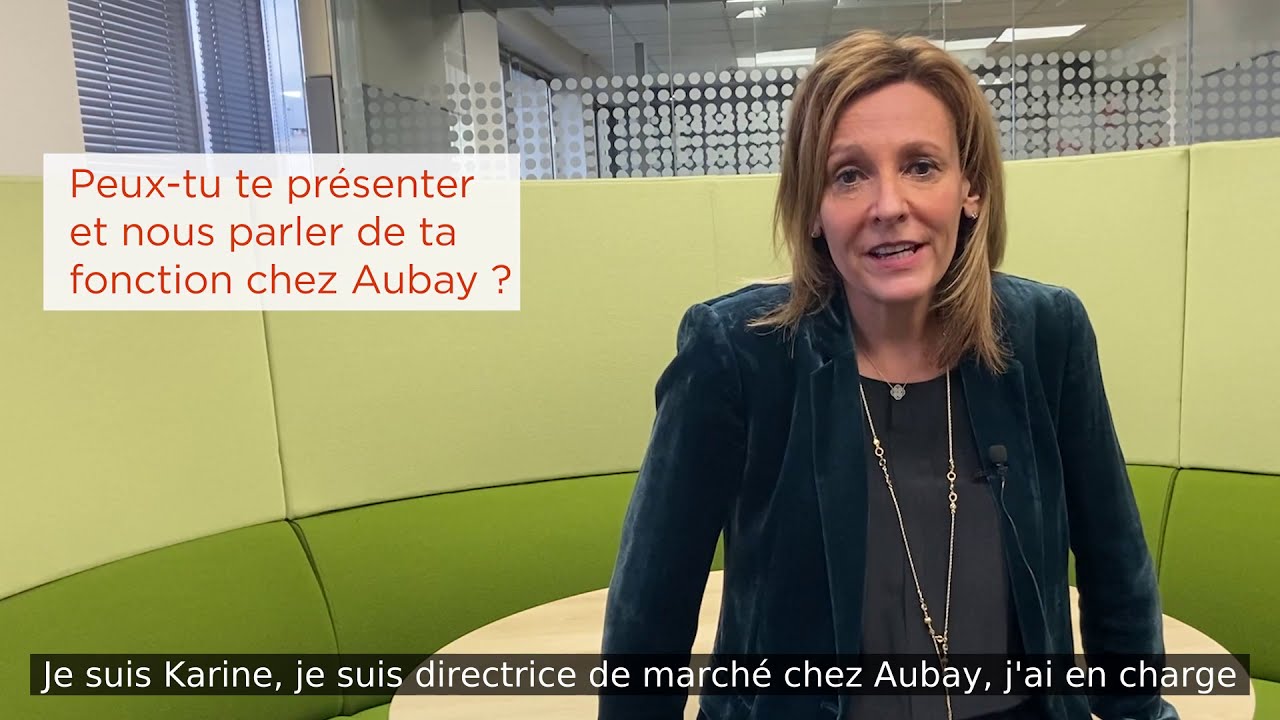 Karine, Directrice de marché chez Aubay